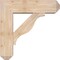 Ekena Millwork Funston Craftsman Smooth Bracket w/ Offset Brace, Douglas Fir, 7 1/2"W x 26"D x 26"H BKT0806X26X26FST04SDF - alternate 3